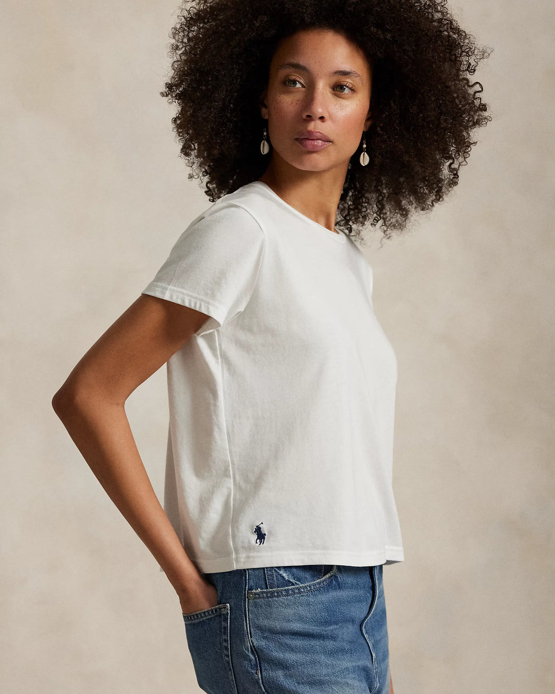 Ralph Lauren Shrunken Fit Jersey Tee