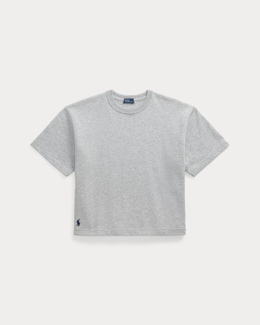 Ralph Lauren Relaxed Crop Fit Cotton Jersey Tee