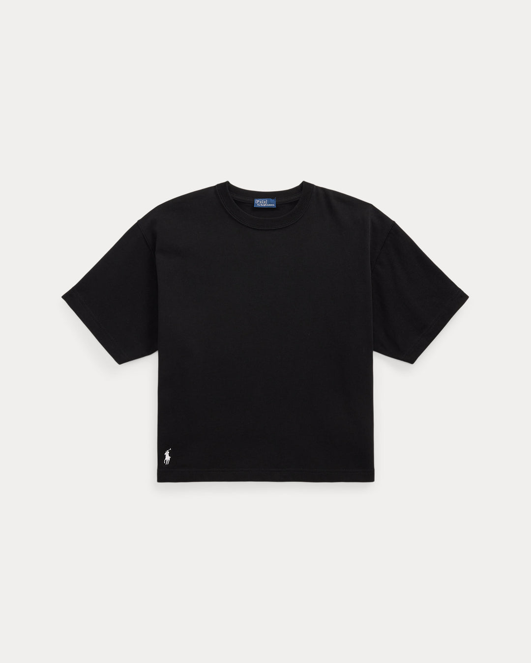 Ralph Lauren Relaxed Crop Fit Cotton Jersey Tee