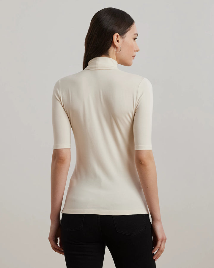 Ralph Lauren Jersey Turtleneck Top