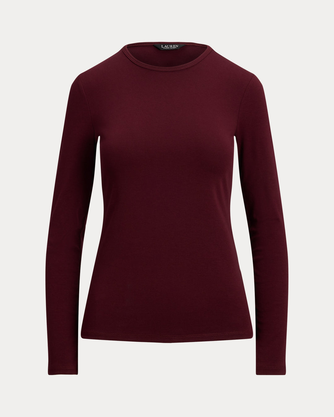 Ralph Lauren Cotton-Blend Long-Sleeve Top