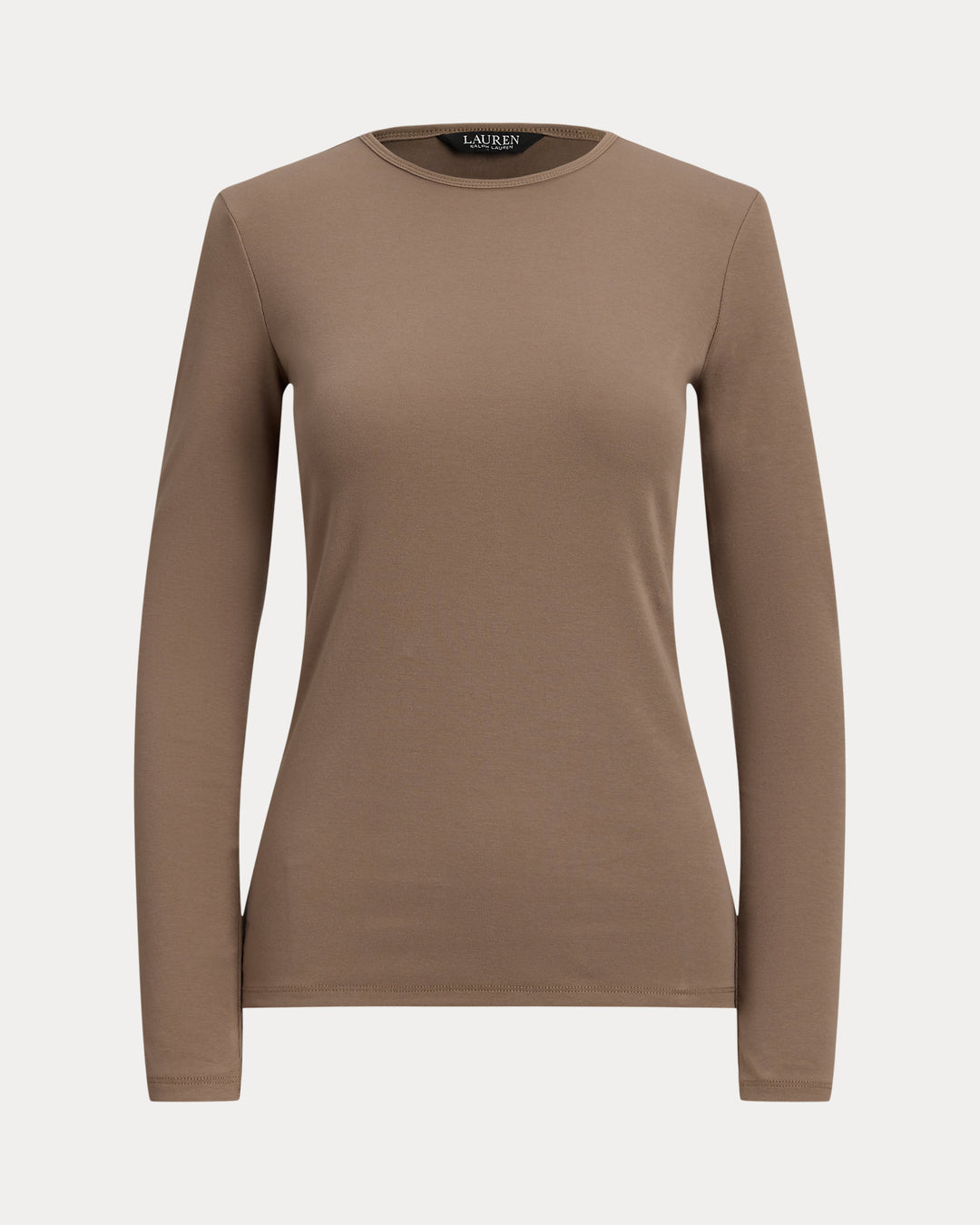 Ralph Lauren Cotton-Blend Long-Sleeve Top