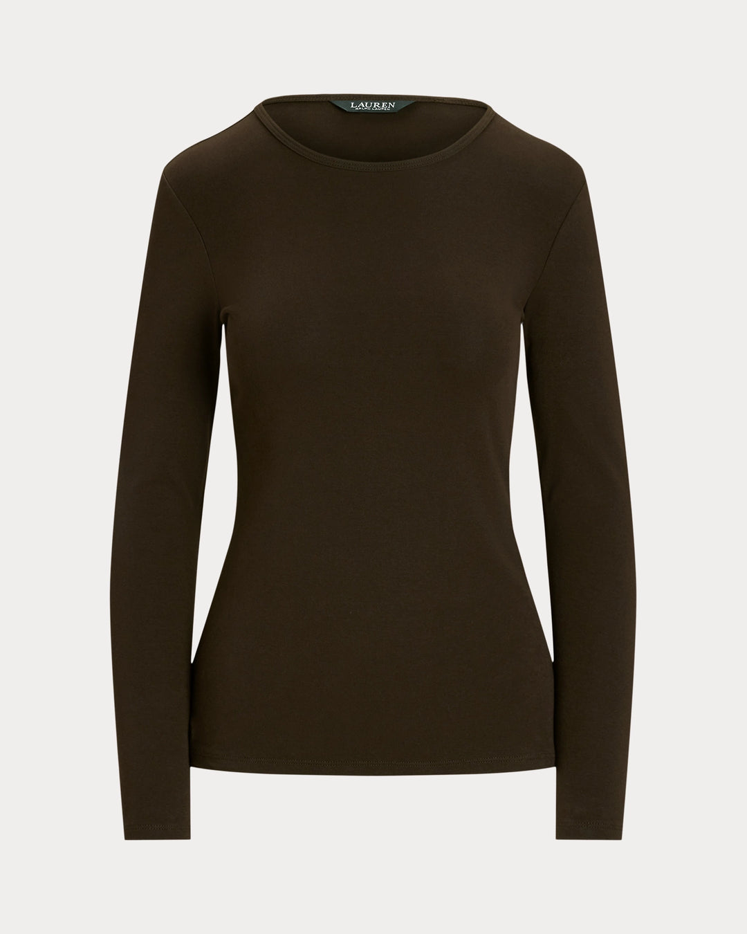 Ralph Lauren Cotton-Blend Long-Sleeve Top