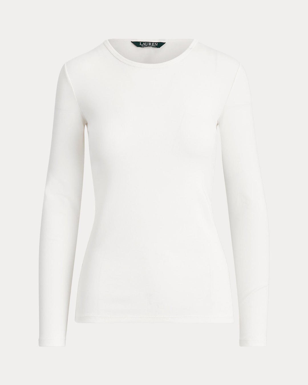 Ralph Lauren Cotton-Blend Long-Sleeve Top