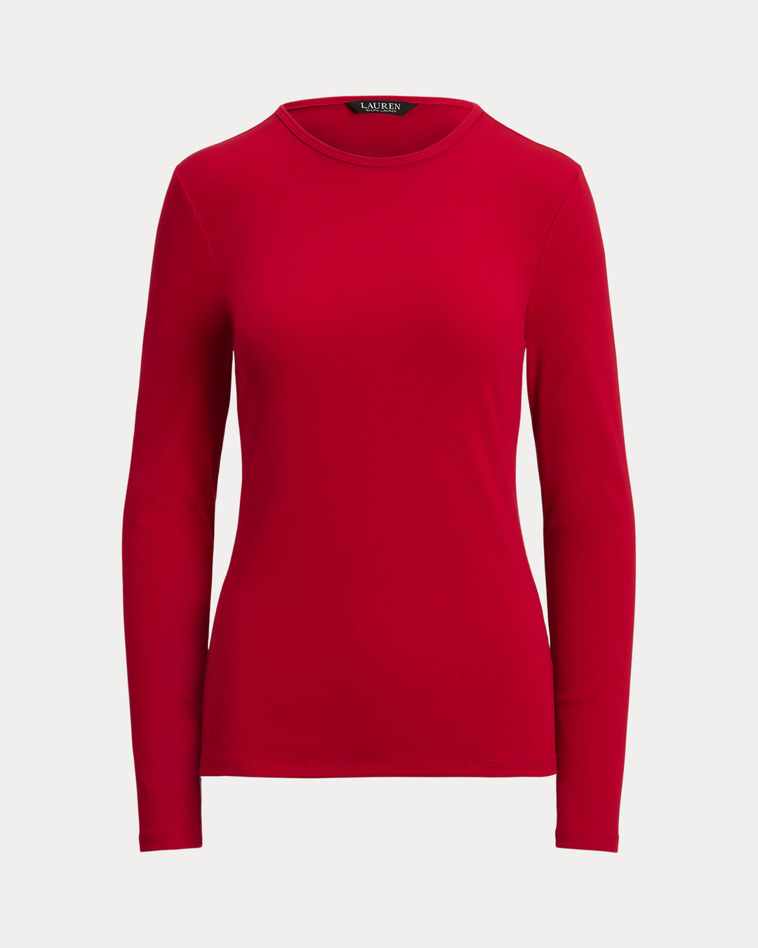 Ralph Lauren Cotton-Blend Long-Sleeve Top