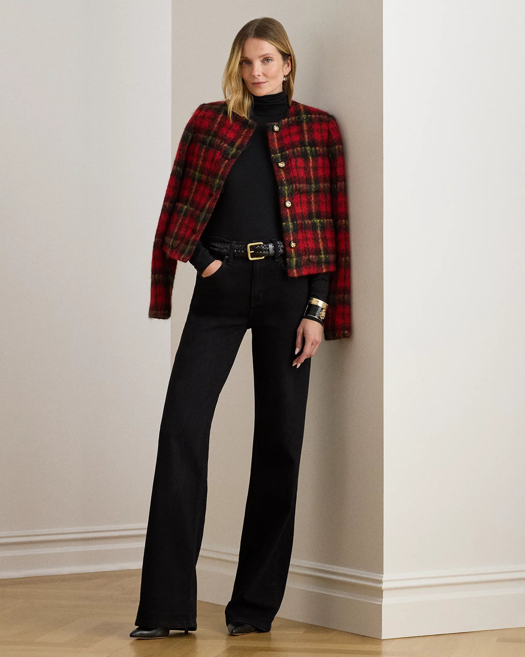 Ralph Lauren Stretch Jersey Turtleneck