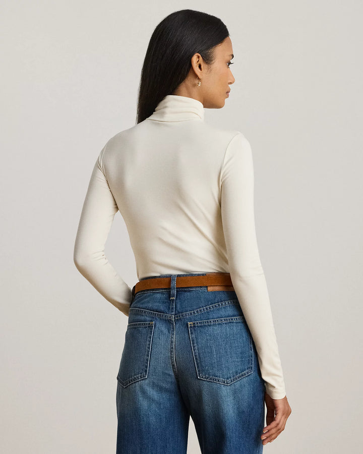Ralph Lauren Stretch Jersey Turtleneck