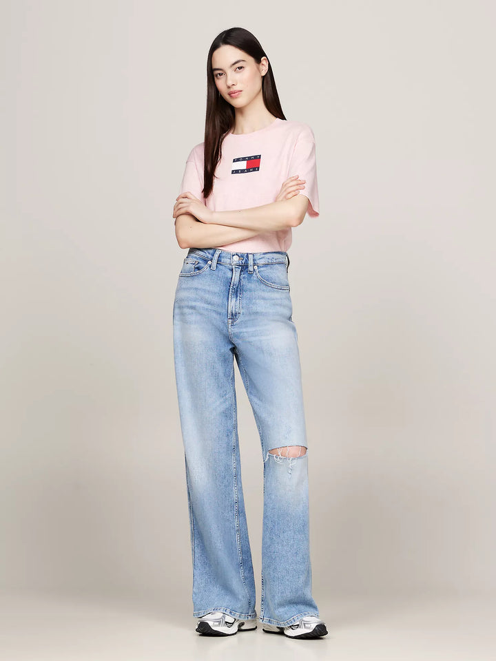 Tommy Hilfiger Relaxed Fit Mixed Yarn T-Shirt