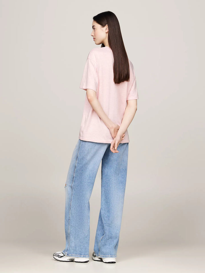 Tommy Hilfiger Relaxed Fit Mixed Yarn T-Shirt