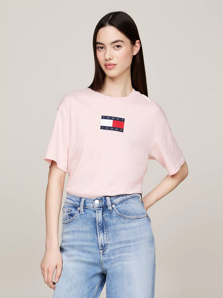 Tommy Hilfiger Relaxed Fit Mixed Yarn T-Shirt