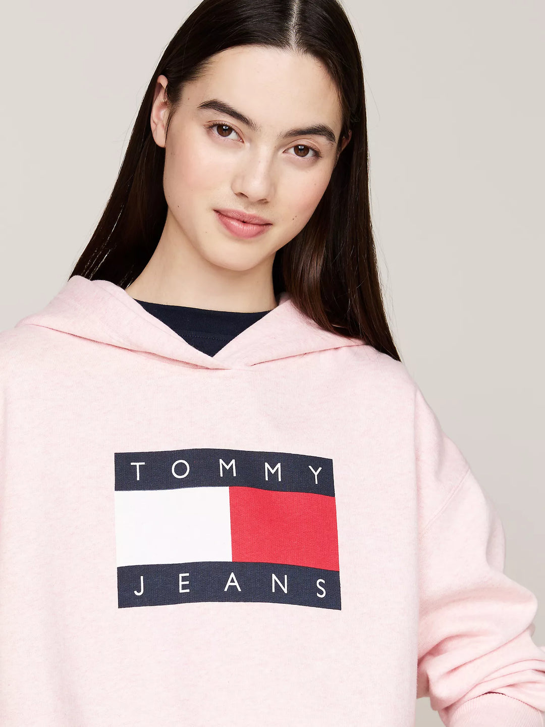 Tommy Hilfiger Flag Logo Relaxed Hoodie