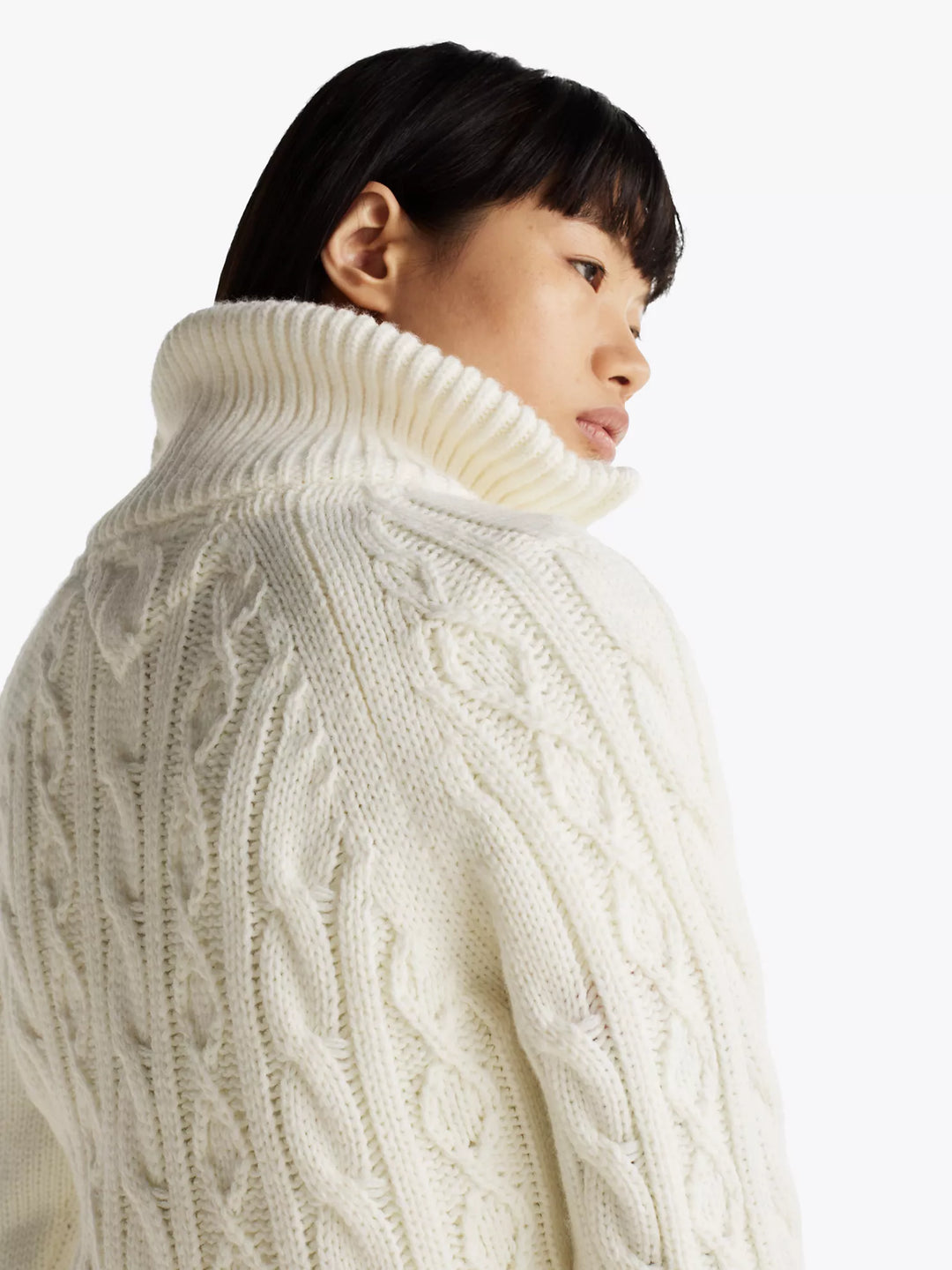 Tommy Hilfiger Cable Knit Quarter-Zip Sweater