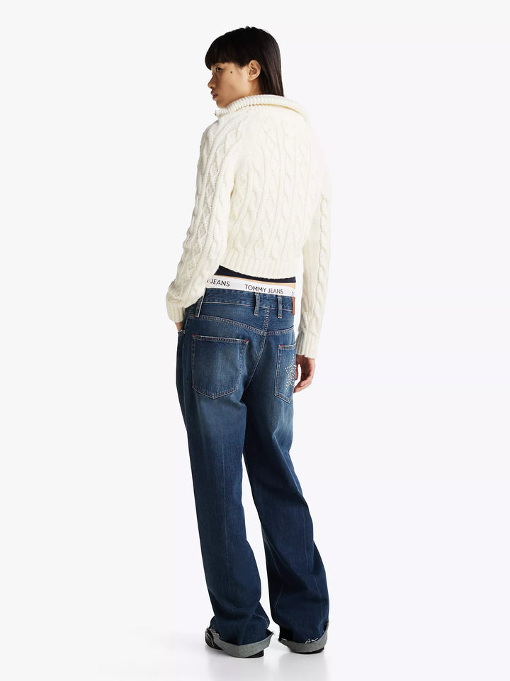 Tommy Hilfiger Cable Knit Quarter-Zip Sweater