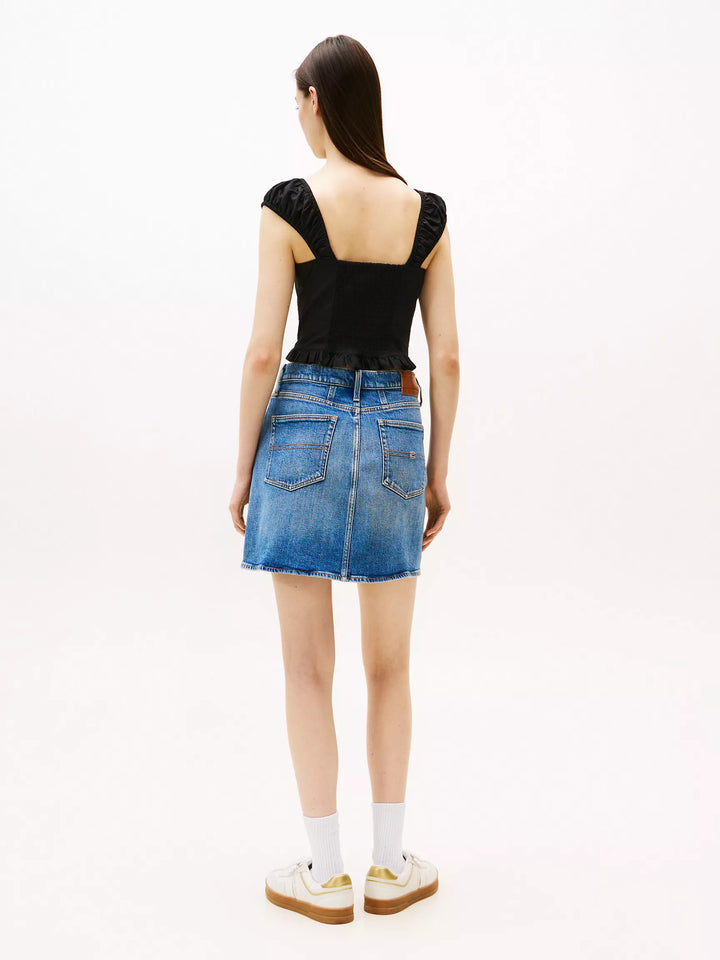 Tommy Hilfiger Tommy Jeans Poplin Boho Crop Top
