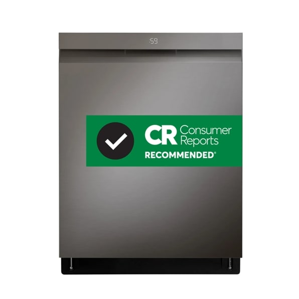 LG LDPH5554D Smart Top-Control Dishwasher with 1-Hour Wash & Dry, QuadWash® Pro, and Dynamic Heat Dry™