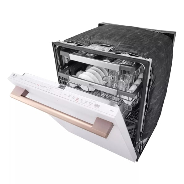 LG SDWB24W3 LG STUDIO Smart Top Control Dishwasher with 1-Hour Wash & Dry, QuadWash® Pro, TrueSteam® and Dynamic Heat Dry™