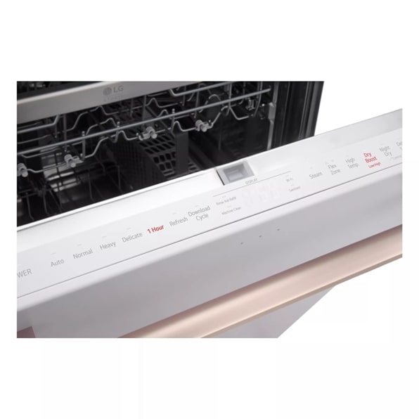 LG SDWB24W3 LG STUDIO Smart Top Control Dishwasher with 1-Hour Wash & Dry, QuadWash® Pro, TrueSteam® and Dynamic Heat Dry™
