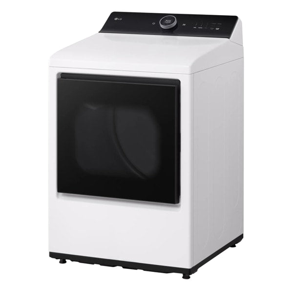 LG DLGX8601WE 7.3 cu.ft. Ultra Large High Efficiency Gas TurboSteam™ LG EasyLoad™ Door, Wi-Fi Connectivity, White