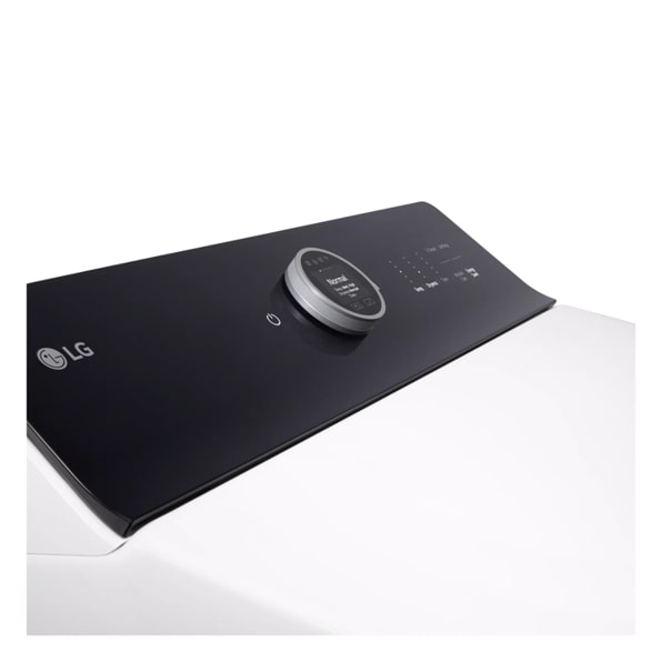 LG DLGX8601WE 7.3 cu.ft. Ultra Large High Efficiency Gas TurboSteam™ LG EasyLoad™ Door, Wi-Fi Connectivity, White