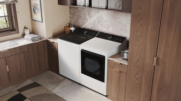 LG DLGX8601WE 7.3 cu.ft. Ultra Large High Efficiency Gas TurboSteam™ LG EasyLoad™ Door, Wi-Fi Connectivity, White