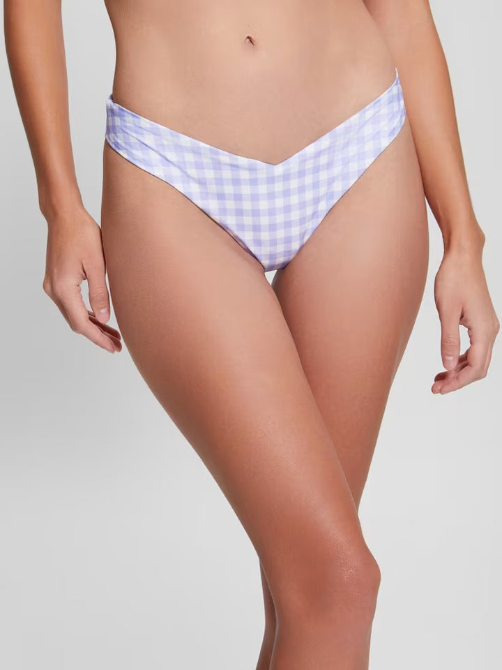Guess Eco V-Front Brazilian Bikini Bottoms