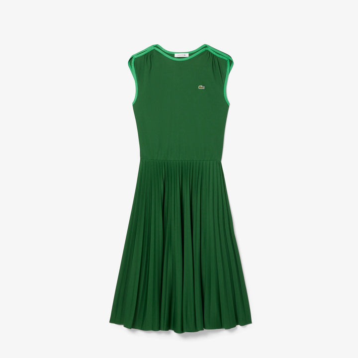 Lacoste Women's Sleeveless Pleated Dress