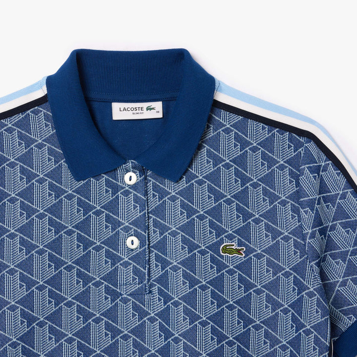 Lacoste Women's Slim Fit Monogram Polo Dress