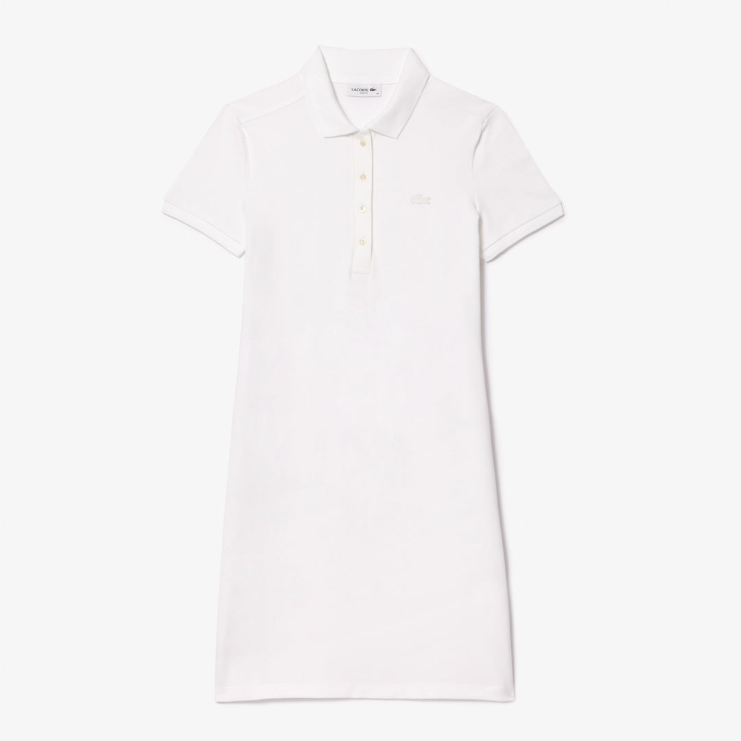Lacoste Women's Slim Fit Stretch Mini Piqué Polo Dress