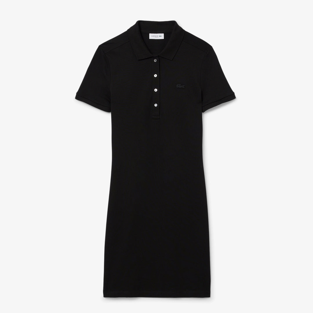 Lacoste Women's Slim Fit Stretch Mini Piqué Polo Dress