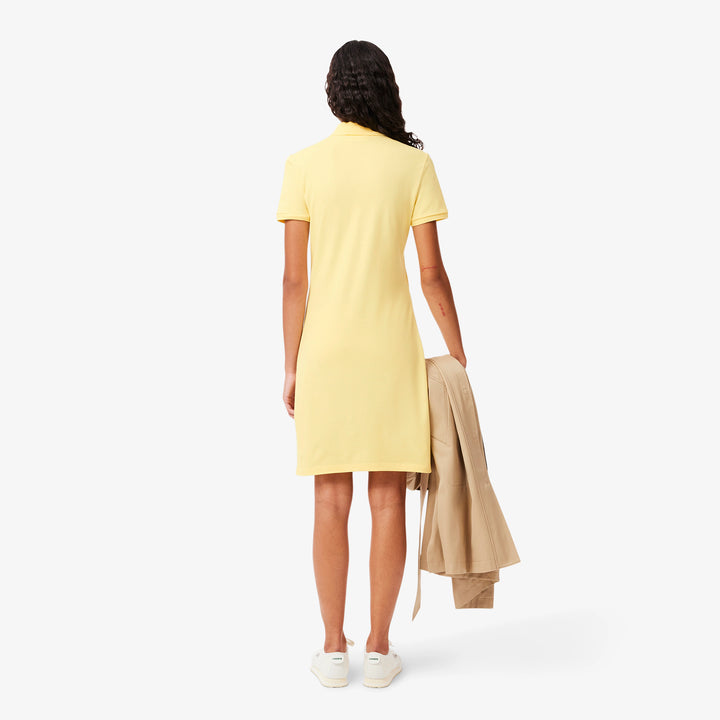 Lacoste Women's Slim Fit Stretch Mini Piqué Polo Dress