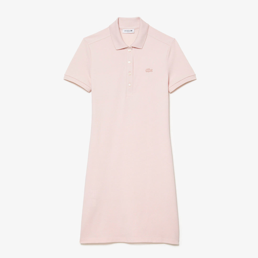 Lacoste Women's Slim Fit Stretch Mini Piqué Polo Dress