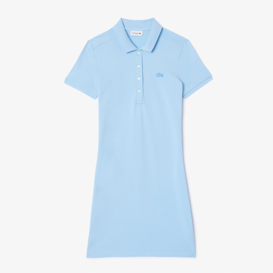 Lacoste Women's Slim Fit Stretch Mini Piqué Polo Dress