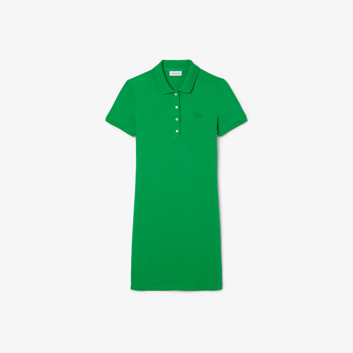 Lacoste Women's Slim Fit Stretch Mini Piqué Polo Dress