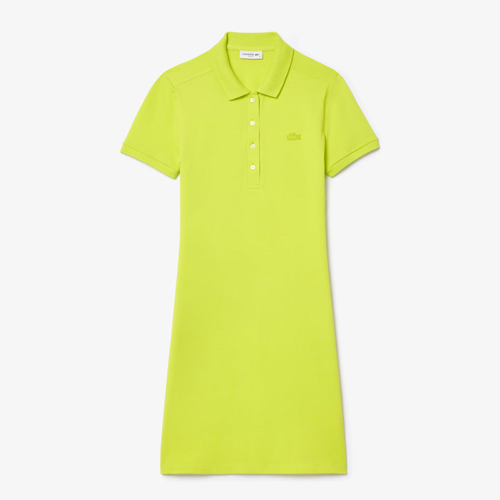 Lacoste Women's Slim Fit Stretch Mini Piqué Polo Dress