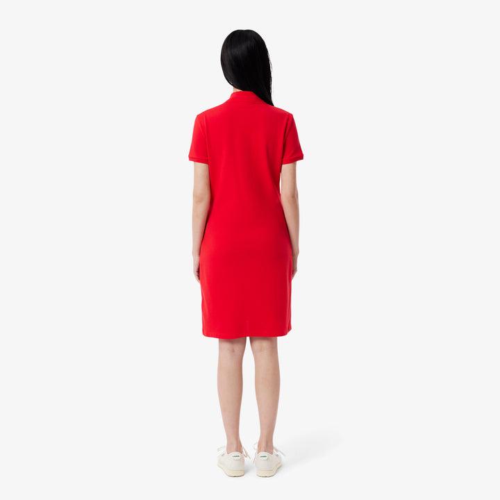 Lacoste Women's Slim Fit Stretch Mini Piqué Polo Dress