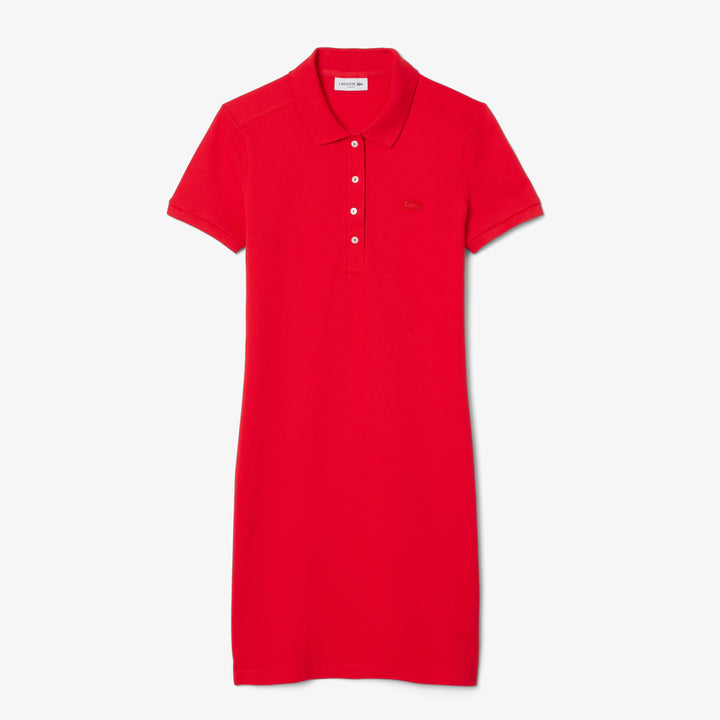 Lacoste Women's Slim Fit Stretch Mini Piqué Polo Dress