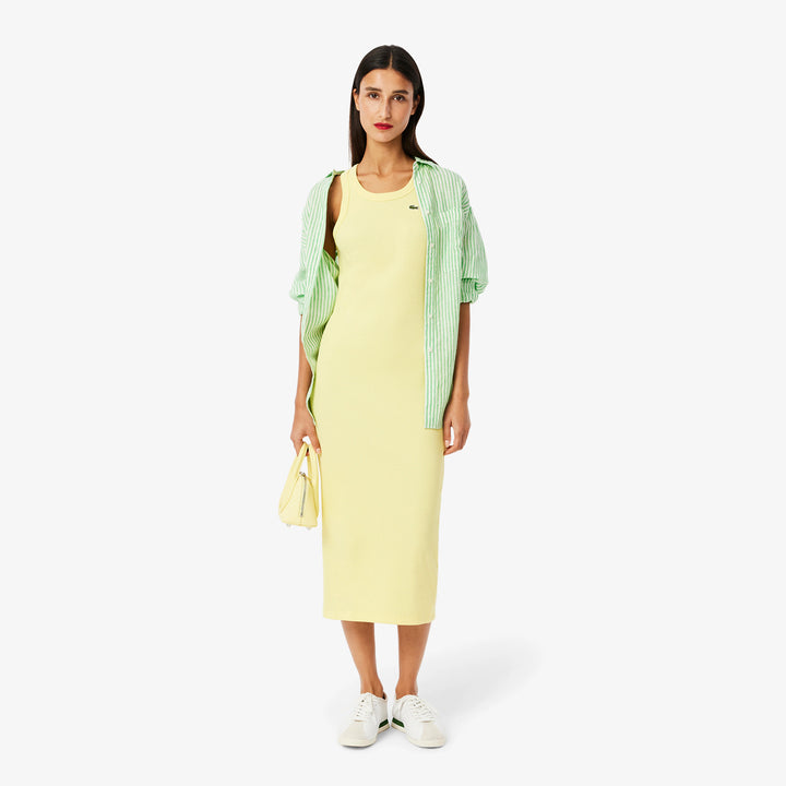 Lacoste Women's Sleeveless Cotton Dress