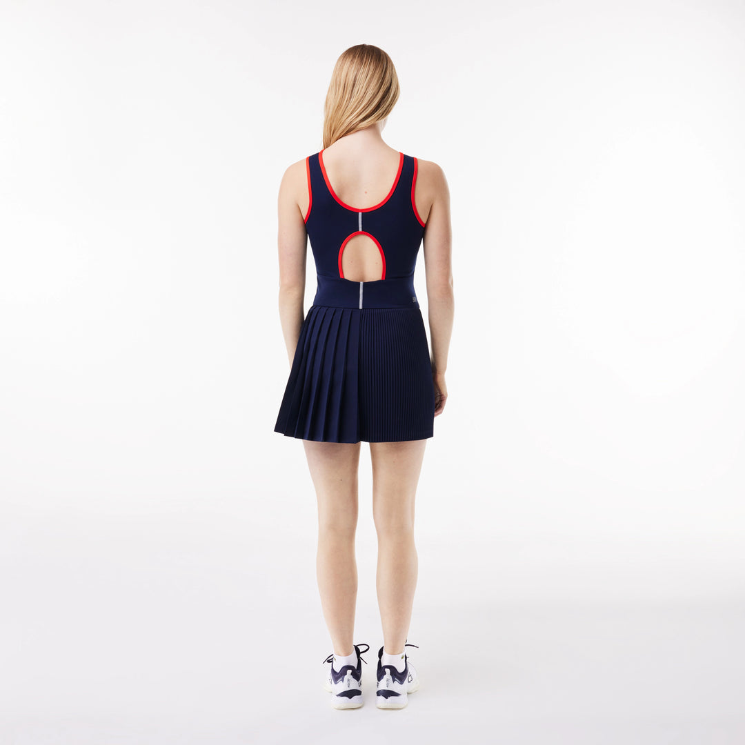 Lacoste Women's Ultra Dry Tennis Dress with Removable Liner