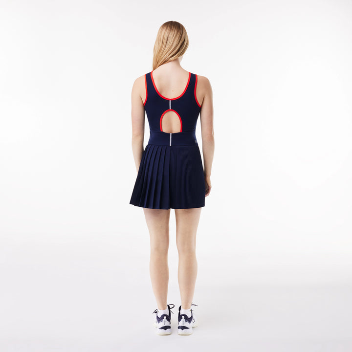 Lacoste Women's Ultra Dry Tennis Dress with Removable Liner