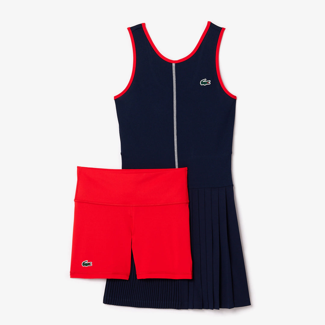 Lacoste Women's Ultra Dry Tennis Dress with Removable Liner