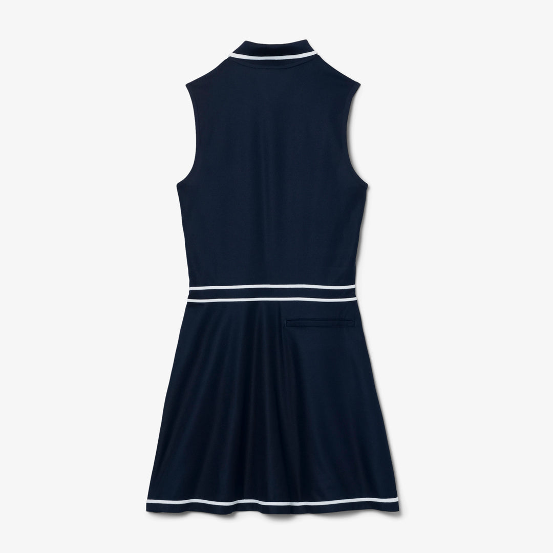 Lacoste Women's Ultra Dry Heritage Trim Golf Dress