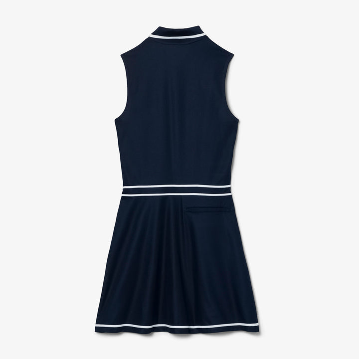 Lacoste Women's Ultra Dry Heritage Trim Golf Dress