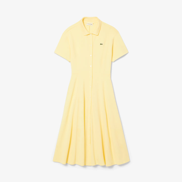 Lacoste Women's Flared Mini-Piqué Polo Dress