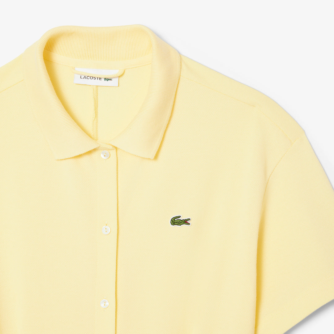 Lacoste Women's Flared Mini-Piqué Polo Dress