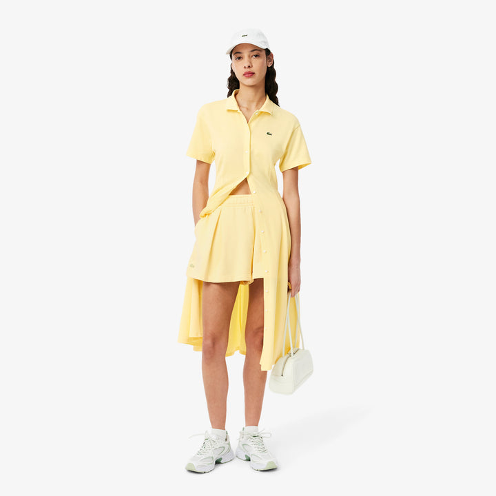 Lacoste Women's Flared Mini-Piqué Polo Dress