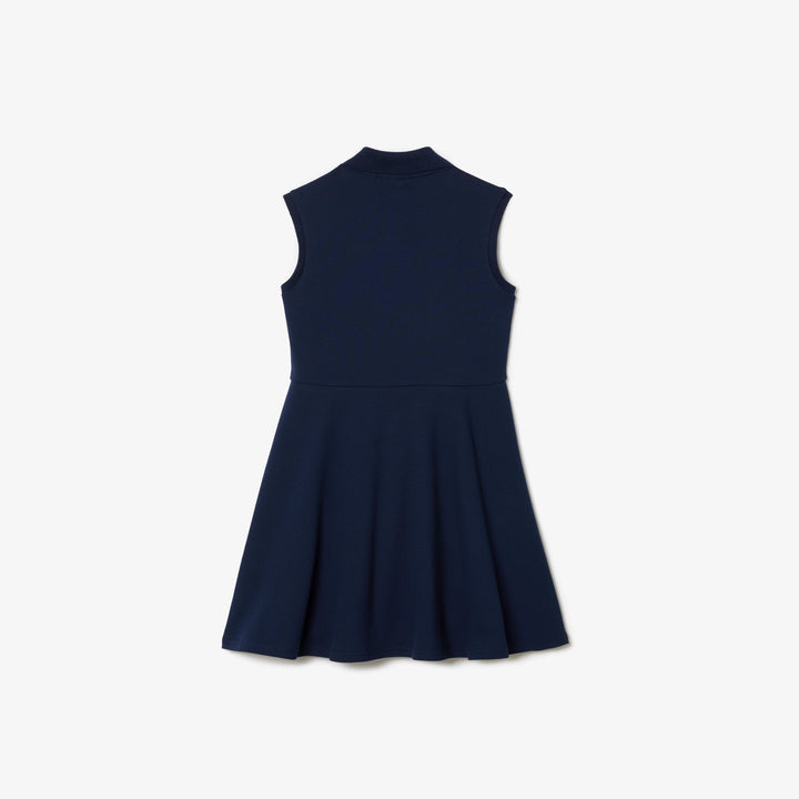 Lacoste Kids' Sleeveless Stretch Piqué Polo Dress