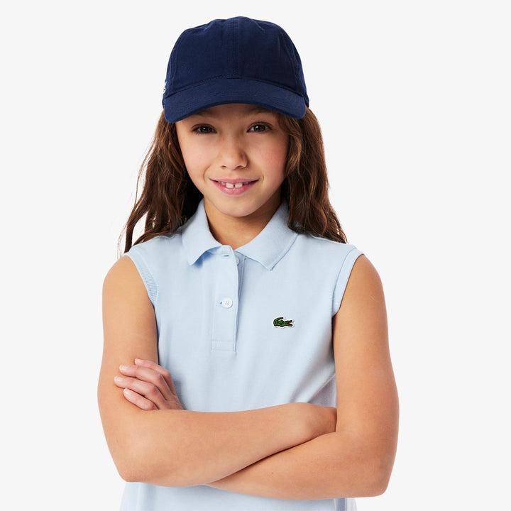 Lacoste Kids' Sleeveless Stretch Piqué Polo Dress
