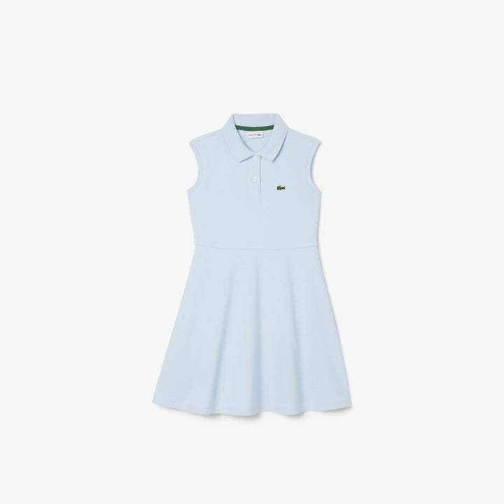 Lacoste Kids' Sleeveless Stretch Piqué Polo Dress