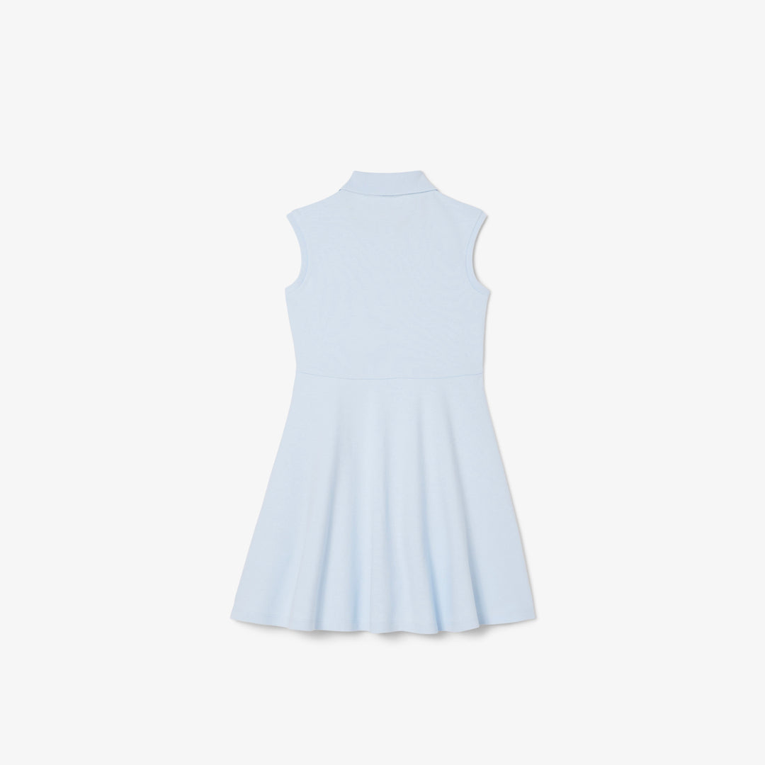 Lacoste Kids' Sleeveless Stretch Piqué Polo Dress