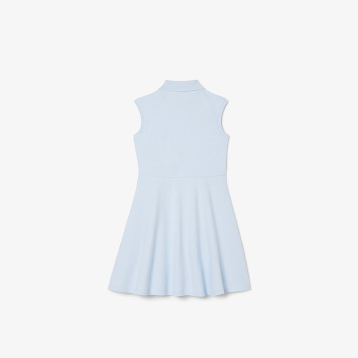Lacoste Kids' Sleeveless Stretch Piqué Polo Dress